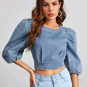Denim Top
